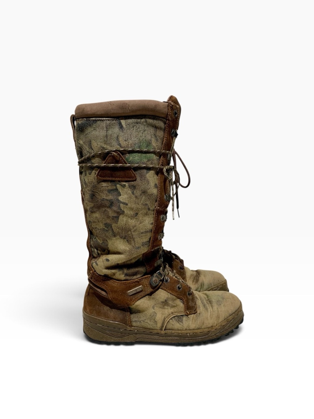 Men's Rocky #7528 Prolite Waterproof Camo Snake Boots Sz 9.5